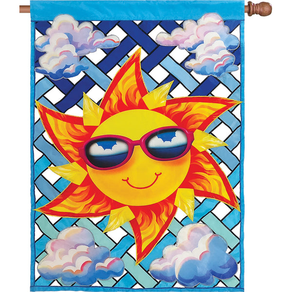 Elite Lattice Flag - Welcome Sun