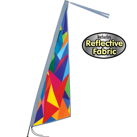 Apex Bike Flag - Rainbow Fractal