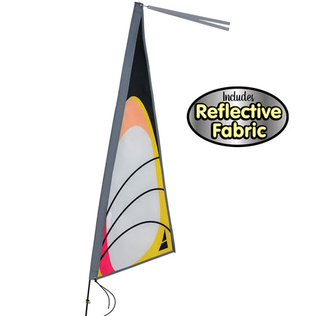 Apex Bike Flag - Mango Fade