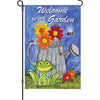 12 in. Flag - Welcome to My Garden