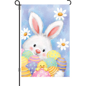 12 in. Flag - Easter Friends