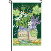 13 in. Elite Oversized Garden Flag - Shamrock Jars
