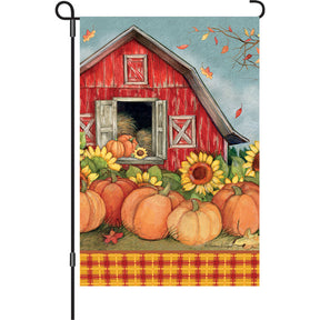 13 in. Elite Oversized Garden Flag - Pumpkin Barn