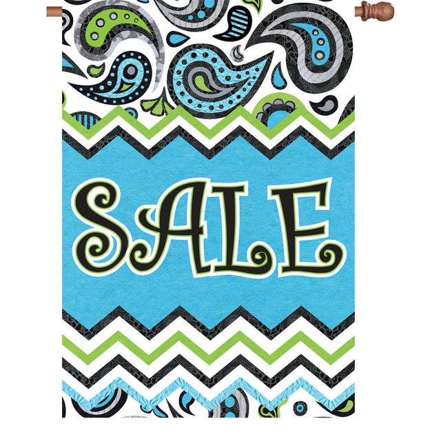 28 in. Flag - Paisley Sale