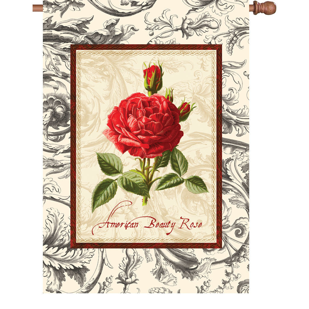 28 in. Flag - American Beauty Rose