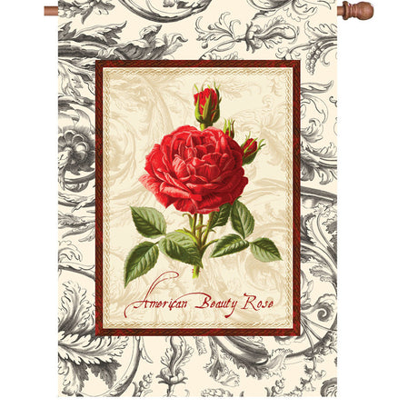 28 in. Flag - American Beauty Rose
