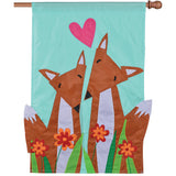 Applique Flag - Foxy Pair