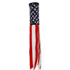 50 in. Windsock - Patriotic Lattice