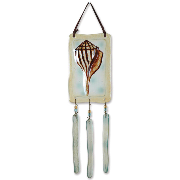 Glass Terra Wind Chime - Whelk