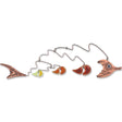 Geo-Kinetic Fish Mobile - Sunset