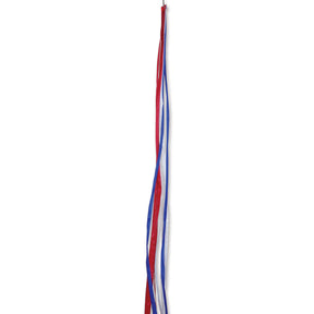 6 ft. 6 Ply Streamers/Patriotic (12 Pieces)