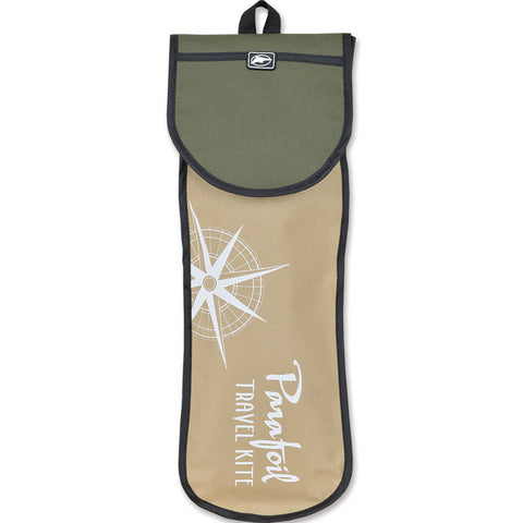 Travel Kite - Parafoil 2 Kite - Green Chevron