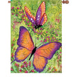 28 in. Flag - Butterfly Sparkles