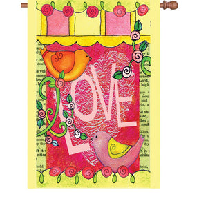 28 in. Flag - Love Always