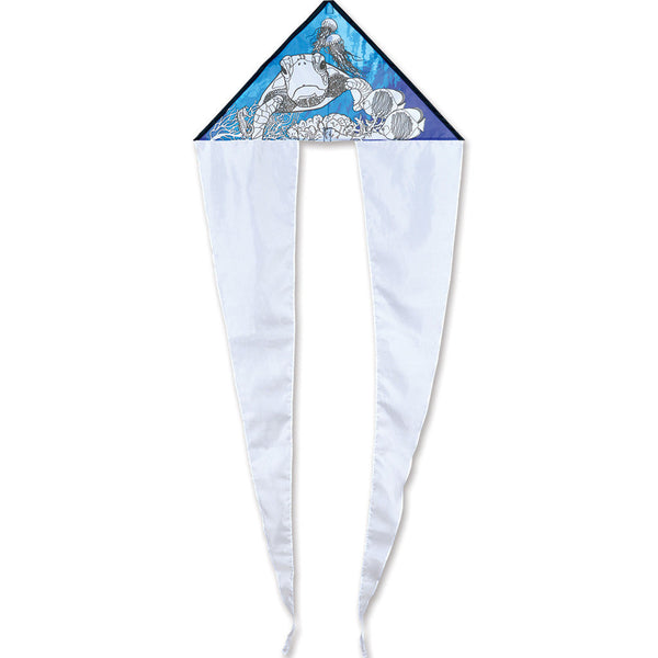 Coloring Kite - Turtle