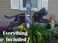 Deluxe Petite Spinner -  Black Cat