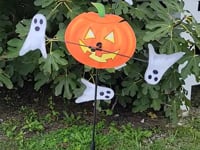 10 in. WhirliGig Spinner - Pumpkin