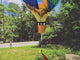 19 in. Pop-Open Hot Air Balloon - Parrots