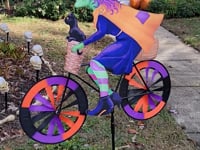 30 in. Bike Spinner - Witch