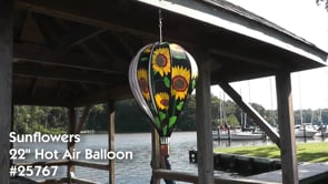 22 in. Hot Air Balloon - Sunflowers