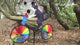 20 in. Bike Spinner - Tuxedo Cat