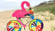 30 in. Bike Spinner - Flamingo