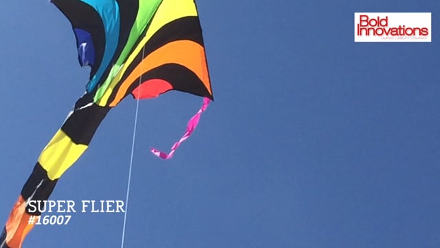 Super Flier Kite - Rainbow Fountain (Bold Innovations)