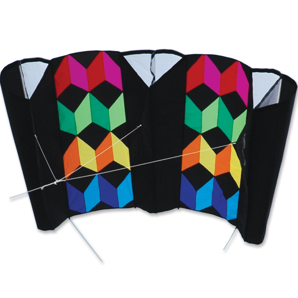 Large Power Sled 24 Kite - Rainbow Illusion – Premier Kites & Designs