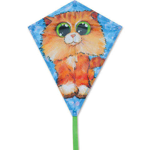25 in. Diamond Kite - Playful Kitty
