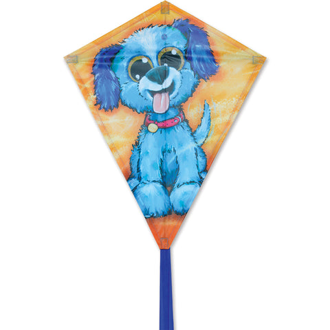 25 in. Diamond Kite - Happy Puppy