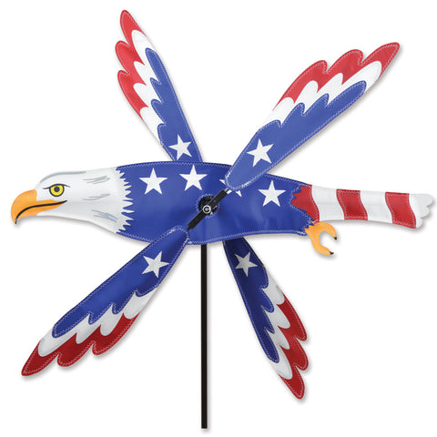 25 in. WhirliGig Spinner - Patriotic Eagle