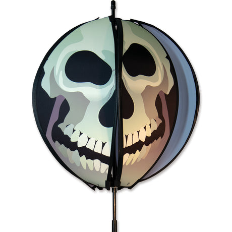 15 in. Ball Spinner - Skull