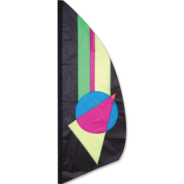 3.5 ft. Feather Banner-Neon Prizm