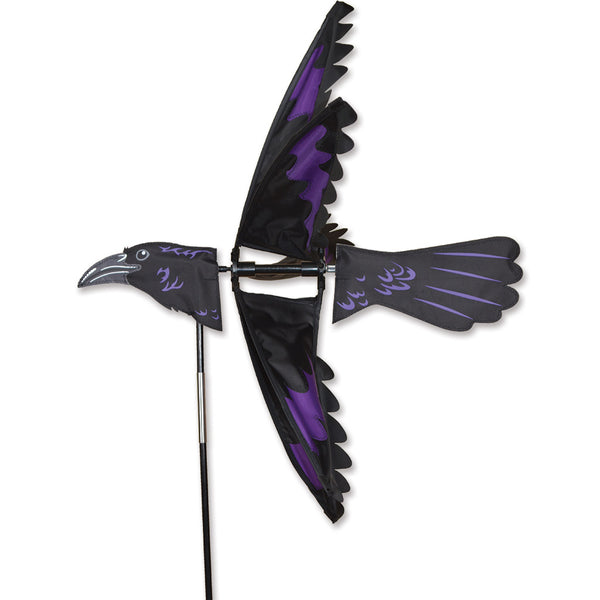 24 in. Raven Bird Spinner