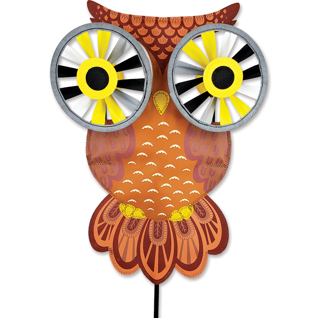 Night Owl Reflective Eyes Spinner - Small – Premier Kites & Designs
