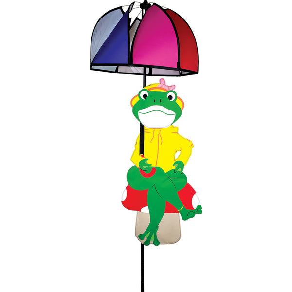 Raincoat Frog Umbrella Spinner
