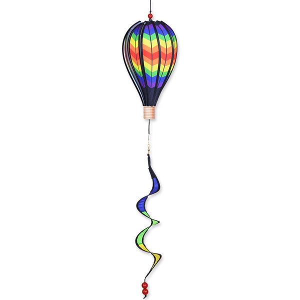 12 in. Hot Air Balloon - Double Rainbow Chevron