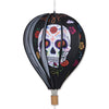 22 in. Hot Air Balloon - Day of the Dead Black