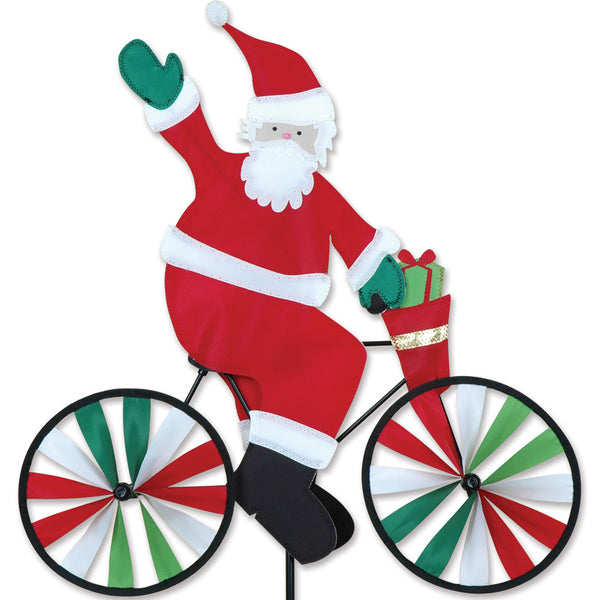 20 in. Bike Spinner - Santa