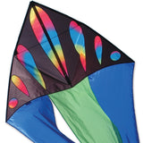 56 in. Flo-tail Delta Kite - Wavy Bullets