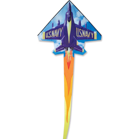 2D Jet Kite - Blue Angel