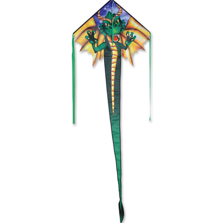 Regular Easy Flyer Kite - Emerald Dragon