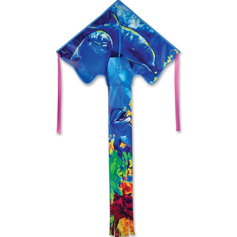 Large Easy Flyer Kite - Dolphin