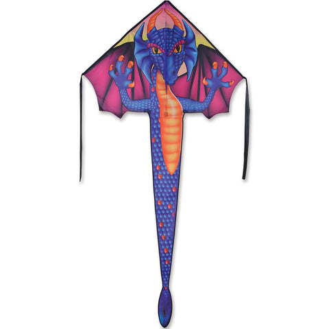 Large Easy Flyer Kite - Sapphire Dragon