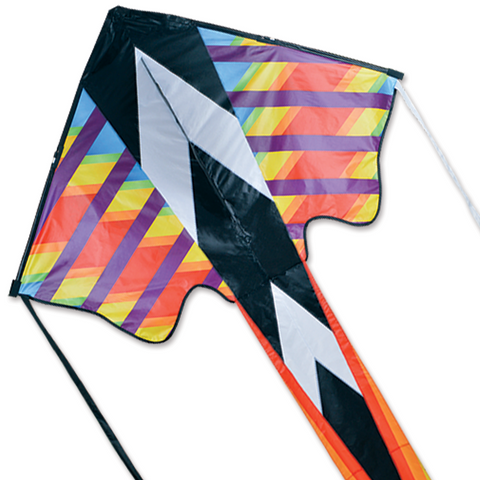 Zephyr Kite - Rainbow Geometric