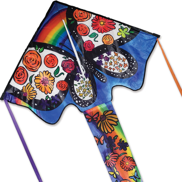 Zephyr Kite - Floral Butterfly