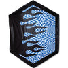 Rokkaku Kite - Op Art Flames