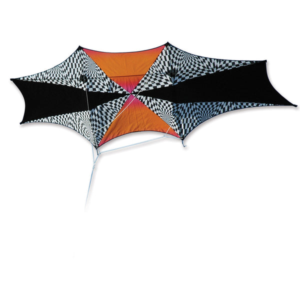 Genki Kite - Orange Op-Art