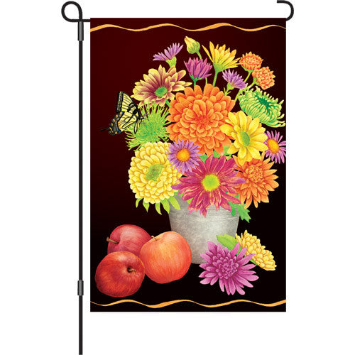 12 in. Flag - Fall Floral