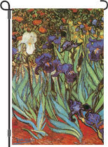 12 in. Flag - Van Gogh Irises